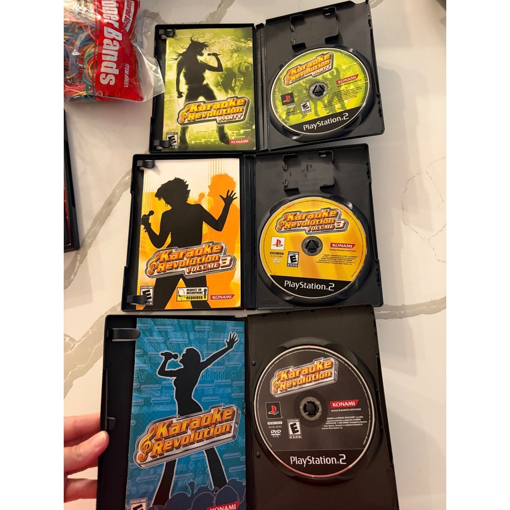 SingStar Karaoke Revolution PS2 Game Bundle Lot of 5 Multi PS2 Games Retro - Picture 4 of 4